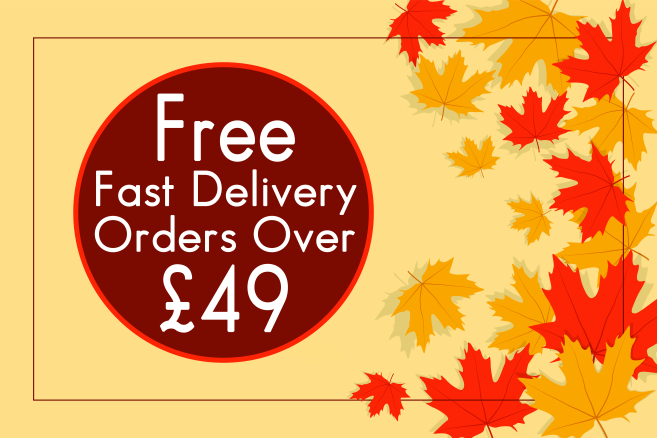 Free Delivery Orders Over £49